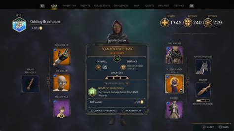 hogwarts legacy increase gear slots|Hogwarts Legacy: How to Unlock More Gear and Storage Slots .